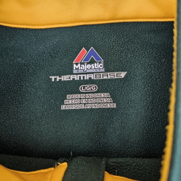 Green Bay Packers men's pullover quarter zip sweatshirt - Picture 3 of 5